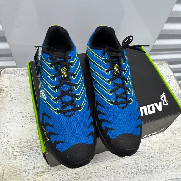 Inov-8 X-Talon 190 (Unisex): Conquer Trails with Blue/Black/Neon Yellow - Picture 2 of 9